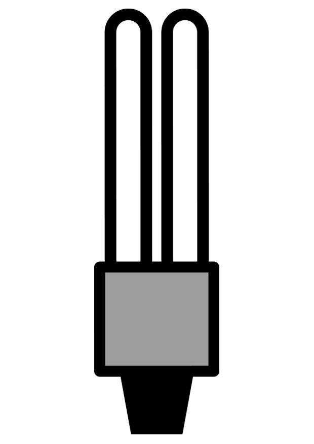 Coloriage ampoule A  faible A©nergie